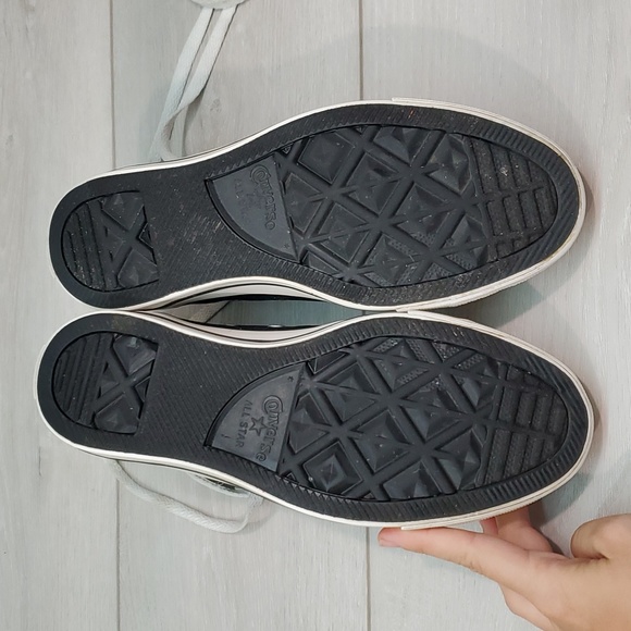 Converse All Star X Hello Kitty Women High Top Chunky Sneakers shoes sz 8 - Picture 9 of 11